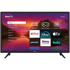 Roku 32" Select Series 720p HD Smart TV TV Remote, Voice Assistant Built-in, Tv Apps, Wi-Fi, Streaming Capability - 32R2B4 Roku 32" Select Series 720p HD Smart TV TV Remote, Voice Assistant Built-in, Tv Apps, Wi-Fi, Streaming Capability - 32R2B4