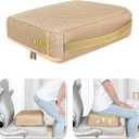 Booster Seat Cushion Extra Thick Chair Foam Cushion for Elderly Adult Booster Seat Elevation Pillow Extra Firm Riser Supportive Lift Chair Cushion Lift Pads for Home, Couch, Patio, Office Seats