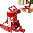 Heavy-Duty Malleable Casting Iron Wall Jack for Lifting Wall Beams Decks and More with Capacity of Lifting 1,000 lbs, Red, Pack of 1
