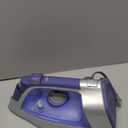 Hamilton Beach Steam Iron & Vertical Steamer for Clothes with ScratchResistant Durathon Soleplate, 8' Retractable Cord, 3Way Auto Shutoff, AntiDrip, 1500 Watts, Blue