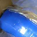 Floor Protection Film, 24 inch x 200' roll, Made in USA, Blue Self Adhesive Floor Protector for Moving and Construction, Temporary Covering for Protection of Hardwood, Tile, Other Hard Surfaces