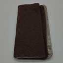 Hargiis Non-Slip Bathtub Mat, Anti Slip Shower Mat, Fast Drying Bathtub Mats, Foot Scrubber Mat, Anti Slip Mat for Tub, Floor, Bathroom, Kitchen, Home, Hotel (Brown 40"×16")