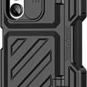 Case for Samsung Galaxy Z Fold 5, Heavy Duty Hinge Protection S Pen Holder Rugged Shockproof Full Protective Phone Cover, Build-in Camera Protection and Kicstand (Black)
