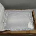 Vanity Mirror with Lights, Hollywood Lighted Makeup Mirror with 12 Dimmable LED Bulbs for Dressing Room & Bedroom, 3 Light ModesSlim Metal Frame Design, AC-Powered, White (22" X 17"-bulb)