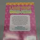 6 x Kappa Publication 3842 Large Print Word-Finds Assorted Volumes, Multi