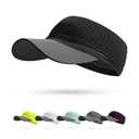 IGtrek Lightweight&Breathable&4-Way Stretch Running Visor hat for Women Men, Portable Sunproof Cool Sports hat for Spring Summer (Blue)