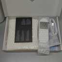 Evaporative Humidifier for Bedroom (No Mist)  Dishwasher Safe, No White Dust, Smart Remote with Sensor, Red Sleep Light, White Noise, Nursery Humidifier with 2.5L Tank, 2 Filters & Aroma Kit