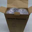 Cereal Containers Storage Set (4L / 135.2oz), 4PCS Airtight Food Storage Containers with Lids, Cereal Dispensers for Kitchen Pantry Organization and Storage with Pour Spout, 20 Labels, Marker