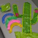 Cactus Inflatable Ring Toss Summer Party Games Toys Floats - Mexican Fiesta/Llama/Pool Party/Cinco de Mayo Party Supplies Favors for Kids Teens Adults