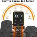 Under Desk Elliptical Machine for Senior 12 Speed Leg Exerciser While Sitting for Seniors As Seen on TV Quiet & Portable Electric Seated Foot Pedal Exerciser for Home Office