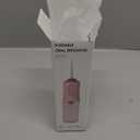 Cordless Water Flosser for Teeth Cleaning Pick - Electric Dental Irrigator with 4 Cleaning Modes & 8 Jet Tips, IPX7 Waterproof, Portable Rechargeable Design for Home & Travel Use,Black