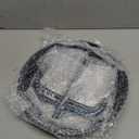 Daoeny 35In Metal Bird Bath for Outside, Vintage Freestanding Birdbaths & Birdfeeder, Bird Baths Feeder Bowl for Outdoors Garden Patio Yard Lawn Decor, Upgraded 5-Pronged Base (Blue)