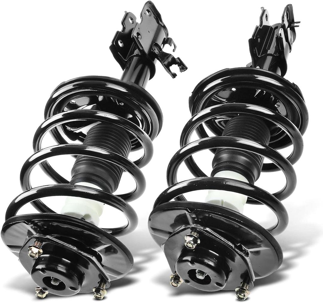 A-Premium Front Complete Strut & Coil Spring Assembly Compatible with Nissan Quest 2004 2005 2006 2007 2008 2009 V6 3.5L, Driver and Passenger Side