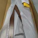 Maydear Bamboo Ladder Shelf Bookcase, 5-Tier Leaning Bookshelf Free Standing Organizer Storage Shelves for Living Room, Bedroom, Kitchen, Home Office, Balcony, Walnut