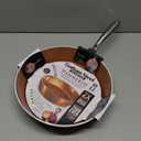 GOTHAM STEEL Hammered Copper 12 Inch Non Stick Frying Pans, Frying Pans Nonstick, Non Toxic Ceramic Pan for Cooking, Nonstick Frying Pan, Induction Pan, Oven and Dishwasher Safe