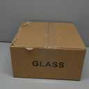 Antique Glass Lamp Shade for Floor lamp, Alabaster Torchiere Lamp Shade Replacement, Floor Lamp Replacement Parts (Antique, 12'')