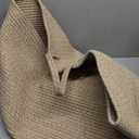 JMvicyroam 65L Extra Large Blanket Basket for Living Room - Woven Cotton Rope Laundry Hamper with Reinforced Handles - Storage Bin for Pillows, Comforters & Toys - Machine Washable,Oatmeal