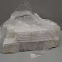 Restaurantware Pastry Tek 9.8 x 3.2 x 2.4 Inch Pastry Boxes 100 Disposable Donut Boxes - With Clear Window Easy Assembly White Paper Cookie Packaging Boxes For Muffins Cupcakes And Mini Cakes