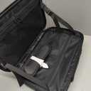 MONSTINA Large Makeup Case, 3 Layers Makeup Bag Cosmetic Organizer Brush Bag Barber Train Case Makeup Artist Box for Hair Curler Hair Straightener Brush Set and Cosmetics