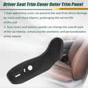 Priprilod Driver Left Seat Trim Cover Outer Trim Panel Compatible With Hyundai Sonata 2015 2016 2017 2018 2019# 88051-C2020-TRY