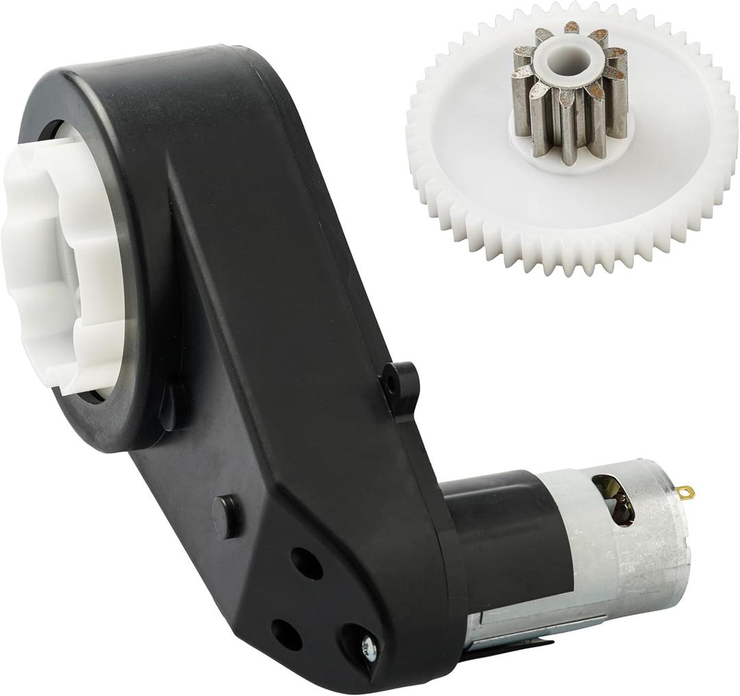 550 30000RPM Gearbox with 12V Motor for Power Wheels, RS550 12 Volt DC Motor High Speed Match Children Powered Ride On Car