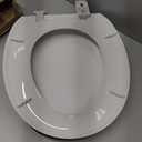 American Standard 5503B00B.020 Transitional Slow-Close Round Front Toilet Seat, White
