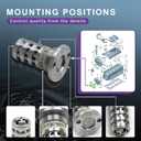 Engine camshaft control valve M21/Variable Valve Timing (VVT) Oil Control Valve 06L109257F Replacement For VW Beetle Golf Variant 4Motion Passat Polo Scirocco Touran Tiguan Audi Skoda Seat 1.8 2.0TFSI