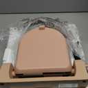 bella Flip-n-Store Waffle Maker with EverGood™ Ceramic Nonstick Coating, Fits-anywhere™ Kitchenware, Power Indicator Light, Cool Touch Handle & Cord Wrap, 7” Wide & 1" Deep Plates, 1000 Watt, Blossom