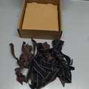 Small Gift Boxes with Ribbons & Stickers (20 Pack) 4.7” x 3.5” Brown Kraft Treat Boxes for Christmas Cookies, Candy, Decorative Candle Packaging, Jars, Mugs, Bulk, Rustic, Fall Thank You Favors Empty