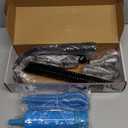 Dryer Vent Cleaner Kit & Refrigerator Condenser Coil Brush-Dryer Lint Brush Vent Trap Cleaner-Vacuum Attachment for Small Crevice-Dryer Cleaner Brush