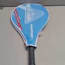 Kids Tennis Racket for Girls & Boys - 23 inch Youth Tennis Racket, Includes 420D Nylon Shoulder Strap Bag (Graffiti Blue)