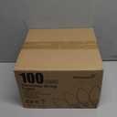 C9 LED Christmas Lights Outdoor, 68 Feet 100 LED Strawberry String Lights with 100 Spring Clamps, Waterproof Commercial Grade Extendable for Outside Roofline Patio Home Xmas Decoration, Pure White