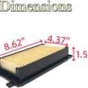 Air Filter 6EY-14451-00-00 Fit For Yama-ha Waverunner VX LIMITED,EX SPORT,SX190,SX210,AR210,210FSH JET BLASTER