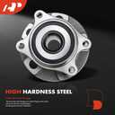 A-Premium 2 x Front Wheel Bearing and Hub Assembly with 5-Lug