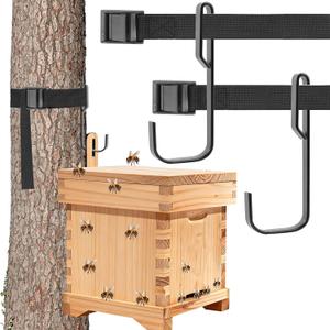 2 Pack Swarm Trap Hanger, Honeybee Swarm Trap Hanger, Hang Your Bee Hive Quickly in Everywhere Without Nails! Tree Friendly, Beekeeping Supplies