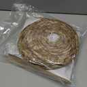 DECYOOL 8 Pack Wasp Nest Decoy Hanging Wasp for Wasps Hornets Yellow Jackets Outdoor Water-Repellent Material (Dark Brown)