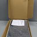 HUANUO Freestanding Dual Monitor Stand, 32 Inch Dual Monitor Mount for 2 Screens, Holds up to 19.8 lbs per Arm, Gaming Monitor Arm Riser with Tempered-Glass Base, Tilt, Swivel, Rotation, Black