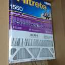 Filtrete 20x25x5 AC Furnace Air Filter, MPR 1550, MERV 12, Fits Trion AirBear, CERTIFIED Asthma & Allergy Friendly, Electrostatic Air Cleaning Filter, 1-Pack (actual size 19.56 x 24.13 x 4.75)