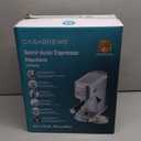 CASABREWS CM5418 Espresso Machine 20 Bar, Compact Espresso Maker with Steam Milk Frother, Stainless Steel Coffee Machine with 34oz Removable Water Tank for Cappuccino, Small Latte Machine, Silver