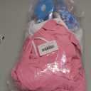 Kids Scrubs Pretend Play Kit with Lab Coat and Stethoscope - Doctor Dress Up for Boys & Girls (9-10 Years, Pink)