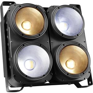 COB Stage Lights, 400W LED Par Light, 3500K~7500K Spotlights LED Blinder Warm&Cold White DMX512 Sound Activated for Church Events Wedding Parties Concert Theater