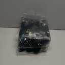 Burgundy Flocked Christmas Tree Ornament Set 36pcs Velvet Christmas Ball Ornaments Set Shatterproof Plastic Balls Assorted Sizes Baubles or Holiday Party Home Decor (B, 8CM)