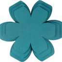 BYKITCHEN Pot and Pan Protectors, Set of 12 and 3 Different Sizes, Larger & Thicker Felt Pan Protector Pads, Cyan Pot Separators Protectors for Stacking and Protecting Your Cookware
