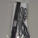 Chain Dog Leash Chew Proof Metal Leash for Medium Large Dogs, Chain Link Dog Leash Anti Chew 5.2FT Strong Anti Bite Dog Leash Comfortable Soft Padded Handle Black 3.0