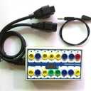 OBD Detector Breakout Box CAN Data Line Signal,Car Fault Diagnostic Scan Tool White