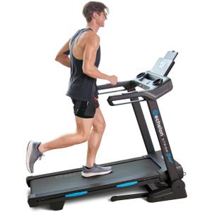 Echelon Stride Sport 30 Treadmill | 5 LCD Display, 10 MPH Max Speed, 12 Incline Levels, Impact-Absorbing Deck, Pulse Heart Rate Sensors, 15 Pre-Programmed Workouts, Foldable Home Gym