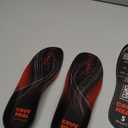 220+ lbs Plantar Fasciitis High Arch Support Insoles Men Women - Orthotic Shoe Inserts - Boot Work Shoe Insole (S, Black) (S(Men 6.5-8.5/Women 7.5-9.5))