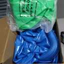 Meooeck 9 Pcs Hopper Ball 31 Inch Jumping Hopping Outdoor Bouncy Ball with Handles and Air Pump for Sports School Games Exercise(Multicolor)