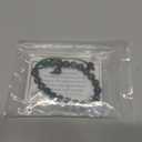 Crystal Bracelet Adjustable for Women Men (Bloodstone)