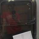 RV Murts Trailer Window 15"x22", Tempered Glass with Screen & Trim Kit, 1-1/2" Wall Fit for Teardrop Camper, Cargo, Travel Motorhome, Vertical Slide.(Aluminum, Shatterproof, Cold Insulation)